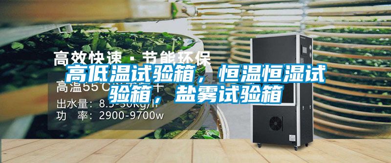 高低温试验箱，恒温恒湿试验箱，盐雾试验箱
